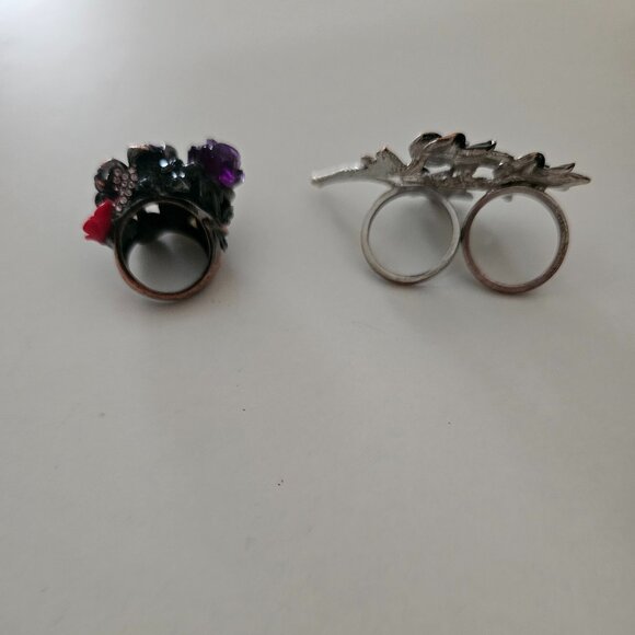 Two Flower Rings - Picture 2 of 3